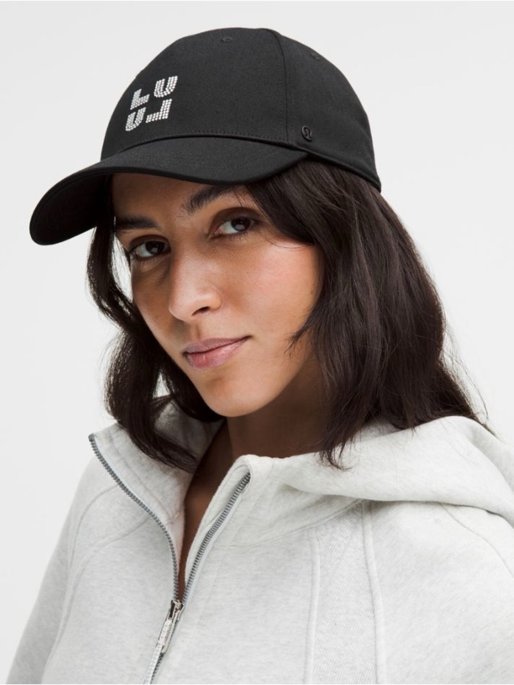 NWT Lululemon Men's and Women's Structured Ball Cap Jewelled in Black